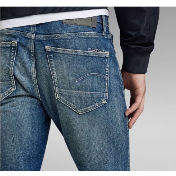 Jeans Uomo Slim Fit G-Star 3301 