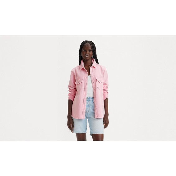 Camicia Donna Western Levi's Dusty Cameo Pink